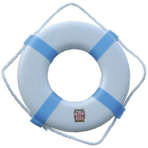 Cal June Decorative/Functional Pool Plastic Ring Buoy - 17 Inch