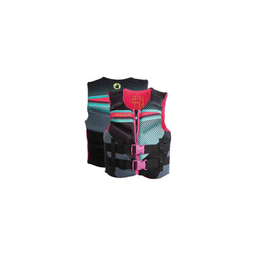 Body Glove Children's Phantom Evoprene Vest, Youth - Aqua/Pink