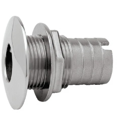 Attwood 316 Stainless Steel Standard Thru Hull for 1-1/2 Inch Hose