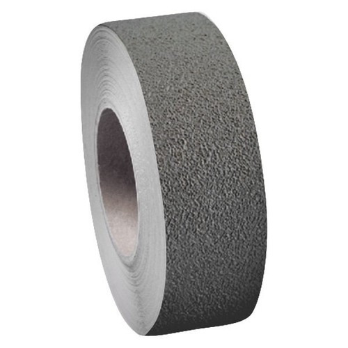 Grey 4 Inch x 60 Ft Textured Resilient Traction Tape for Boats, Trailers and RVs