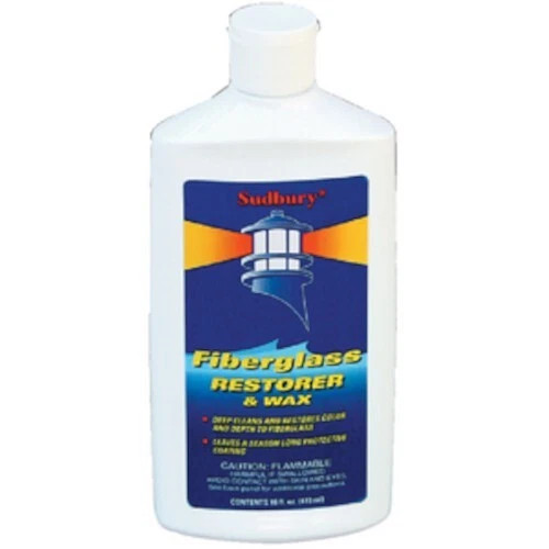Sudbury Heavy-Duty One Step Fiberglass Restorer & Wax - 12 oz.