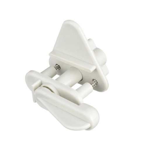 Seachoice Pontoon Gate Latch for 1" - 1-1/4" Square Frames, White