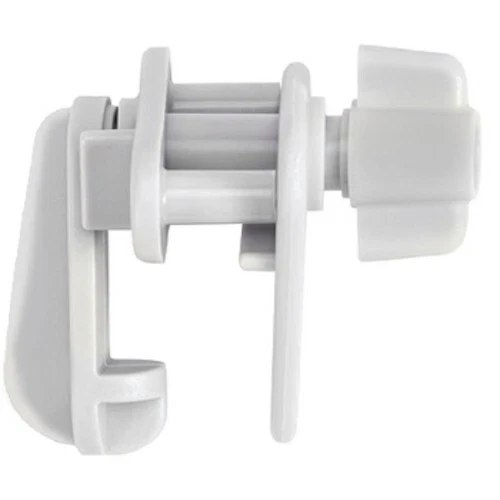 Seachoice Pontoon Gate Latch for 1" - 1-1/4" Square Frames, White