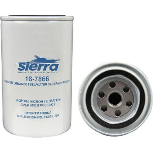 Sierra 7866 Fuel Water Separating Filter for Yamaha, Long - 10 Micron
