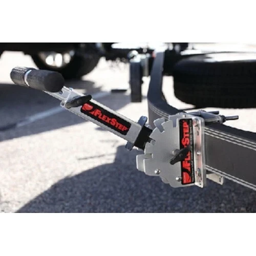 Megaware FlexStep Pro 16 Position Adjustable Trailer Step Kit - Aluminum