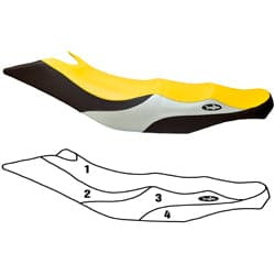 BlackTip Jetsports Custom Seat Cover for Sea-Doo GTI/GTI SE 2006-2008