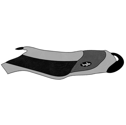 BlackTip Jetsports Seat Cover for Sea-Doo XP Family 1997-2004 (Red/Dark Gray/Light Gray)