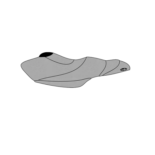 BlackTip Jetsports Seat Cover for Yamaha WaveRunner FZR 2009-2011 (Dark Gray/Black)