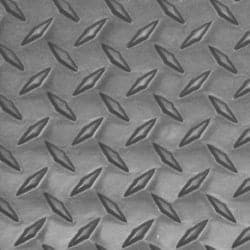 Blacktip Jetsports Traction Mat Sheet-Diamond Plate Solid Color with PSA (Black)