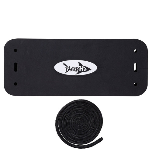 SBT BlackTip Jetsports PWC/JetBoat Bumper Black 50MM 19.5"x7.5"x2" Includes Rope