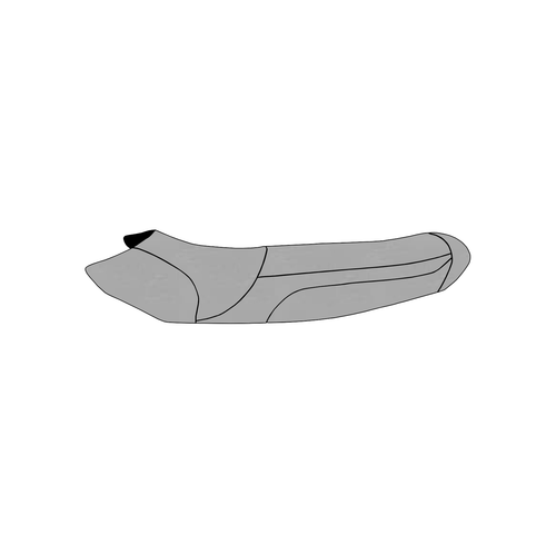 BlackTip Jetsports Seat Cover for Yamaha EX EX Sport Deluxe Jet Blaster 2017-23 (Gray)