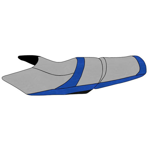 BlackTip Jetsports Seat Cover for Yamaha WaveRunner FX HO SHO SVHO 2012-2018 (Gray/Dark Gray/Black)