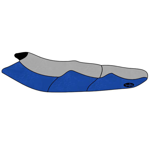 BlackTip Jetsports Seat Cover for Yamaha WaveRunner SUV 1200 1999-2004 (Royal Blue/Gray)