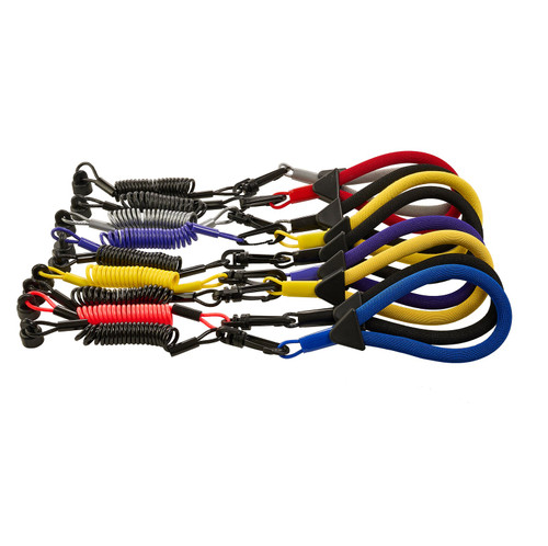 Wrist/Vest (non DESS) Lanyard for Sea-Doo (Black/Silver)