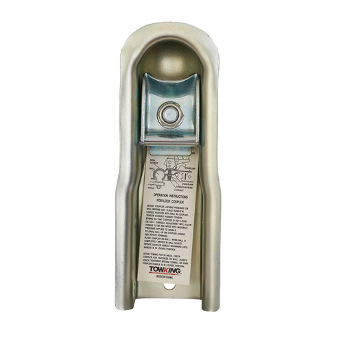Coupler- 1-7/8" Ball X 2" Channel, 2000lb Capacity