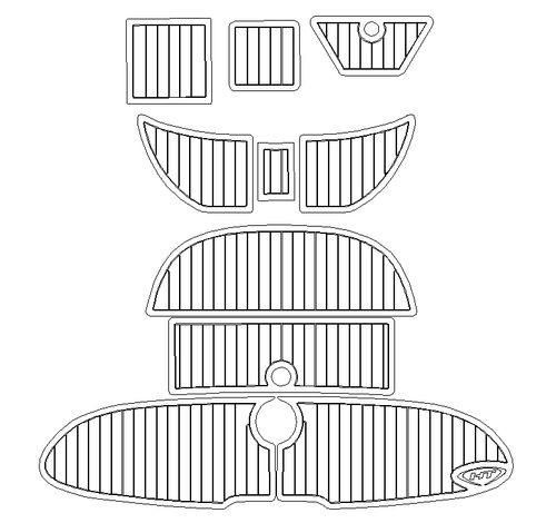 Pro Series Rear Mat Kit - AR/SX/SR 230 2005-2006