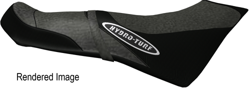 Hydro-Turf seat cover for Spark + Trixx 2-Up (14-23) (Black/White)