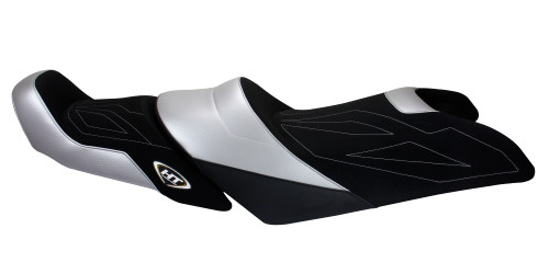 Hydro-Turf Premier Seat Cover for Yamaha VX Cruiser (15-20) / VX Cruiser HO / VX Limited (16-20) (Black/Silver)