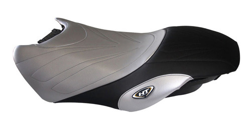 Hydro-Turf Premier Seat Cover for Yamaha GP 800R (01-02) / 1200R (00-02) (Silver/Black)