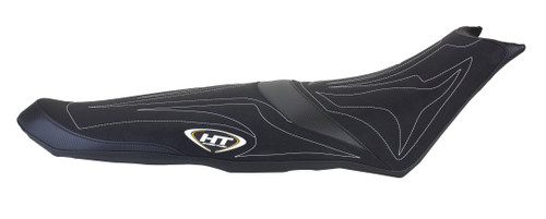 Hydro-Turf Premier Seat Cover for Sea Doo Spark 3-Up (14-23) (Black/White)