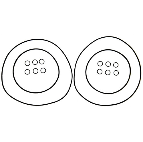 Head O-Ring Kit compatible with 5411573, 5412232 Polaris Virage I