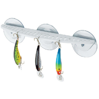 12 Lure Rack - White