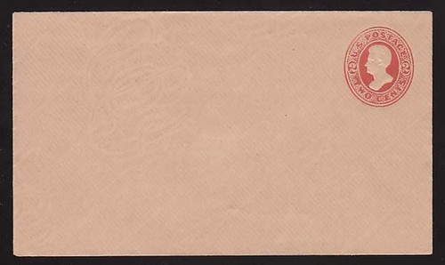 U152 UPSS # 349-5 2c Vermillion on Fawn, die 6, Mint Entire