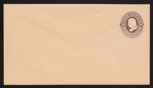 U191 UPSS # 571 10c Brown on Oriental Buff, die 2, Mint Entire