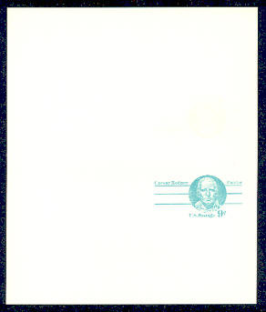 UY27 UPSS# MR37 9c Caesar Rodney Mint UNFOLDED