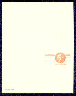 UY33 UPSS# MR43 (13c) Robert Morris Mint UNFOLDED