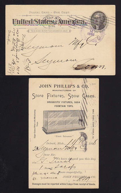 UX12 Detroit, Michigan John Phillips & Co., Store Fixutres/Show Cases