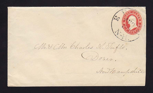 U26 UPSS # 50 3c Red on white USED Entire