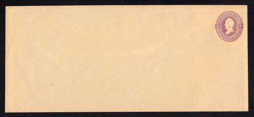 U203 UPSS # 608-2 24c Purple on Cream, Mint Entire