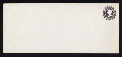 U93 UPSS # 229 12c Plum on White, Mint Entire, Bend LL