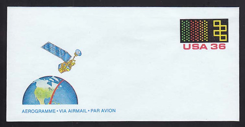 UC58, UPSS #ALS-24 36c Weather Stations, Mint, FOLDED