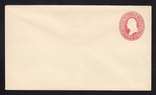 U227 UPSS # 650 2c Red on White, Mint Entire