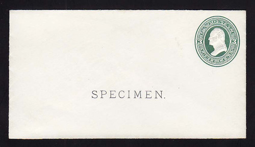 U82, UPSS # 166 Entire, Specimen Form 14