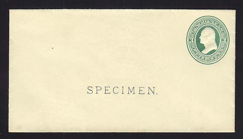 U83, UPSS # 180 Entire, Specimen Form 14