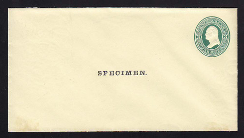 U83, UPSS # 188 Entire, Specimen Form 10