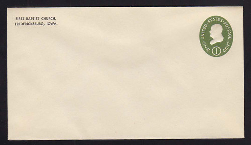 U532b UPSS# 3294-45 1c Green, die 3, Mint Entire