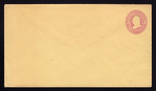 U35 UPSS # 81 3c Pink on Buff, Mint Entire