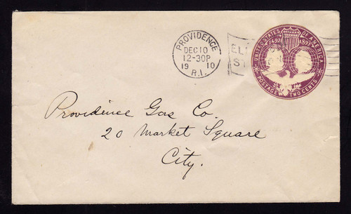 U349 CUT OUT Used on 1910 Providence, RI