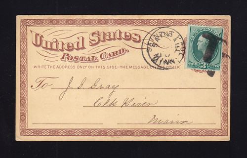 UX3 St Paul, MN "T" Cancel, Remailed