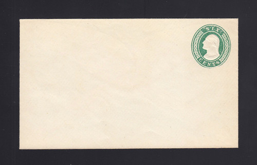 U13 UPSS # 21 6c Green on White, Mint Entire