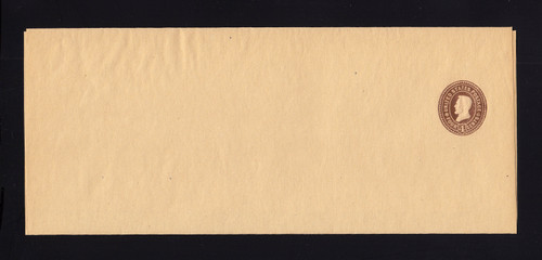 W376 UPSS # 1362-14 4c Brown on Manila, die 3, Folded Mint Wrapper