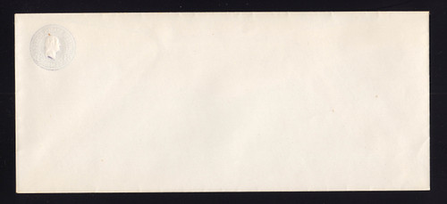 U436 UPSS# 2576A 3c Purple on White, Mint Entire, Reverse Fold
