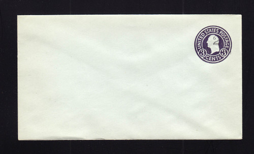 U471a UPSS# 3014-19 2c on 3c Dark Violet on Blue, die 5, Mint Entire