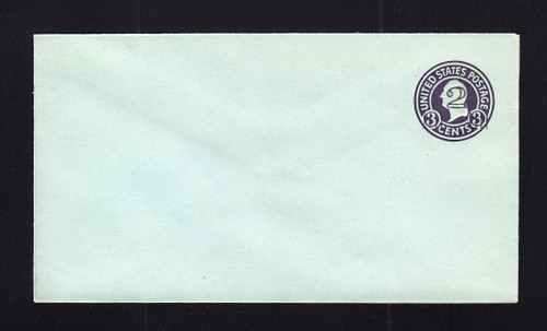 U471a UPSS# 3014-20 2c on 3c Dark Violet on Blue, die 5, Mint Entire