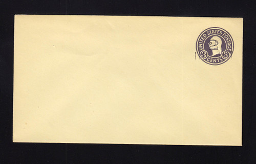 U459h UPSS# 2892a-19 2c on 3c Dark Violet on Amber, die 7, Mint Entire, Double Surcharge
