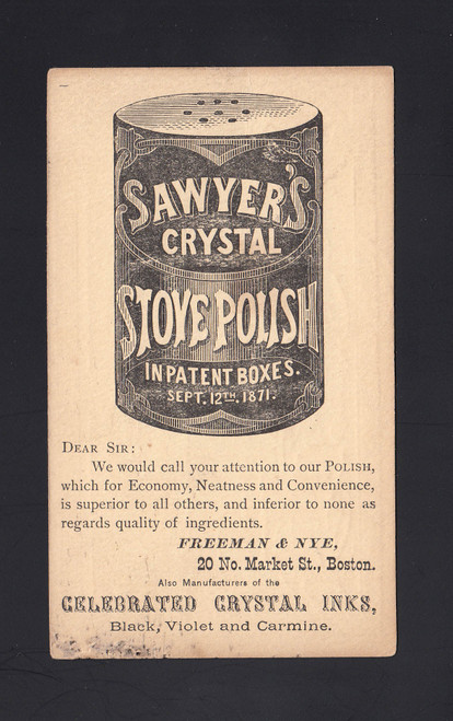 UX1 Boston, MA Sawyers Crystal Stove Polish